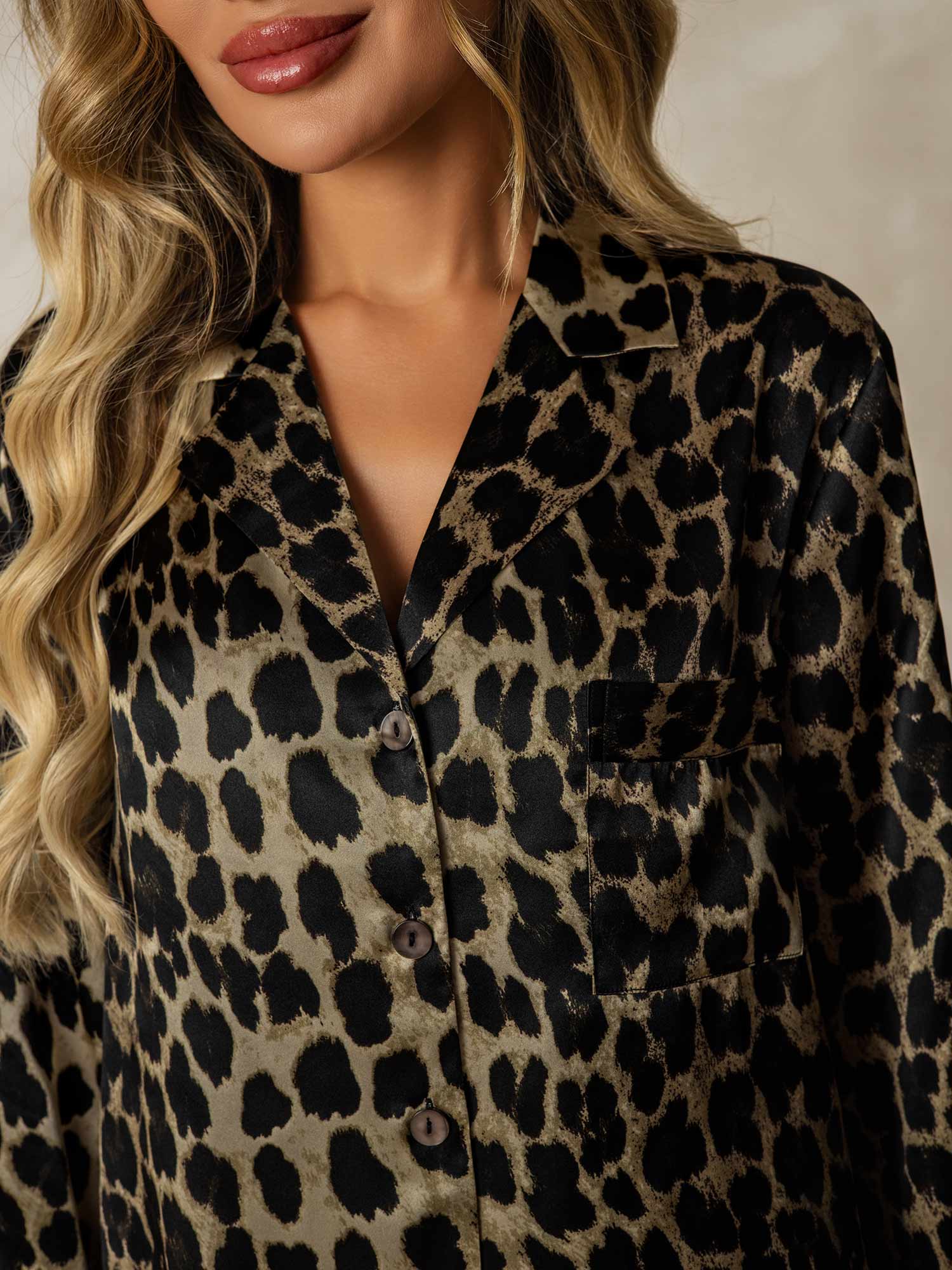 [فهد] SilkSilky-SA الحرير الخالص Nightshirt 005,