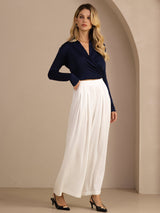 [أبيض] SilkSilky-SA Womens Pants 006