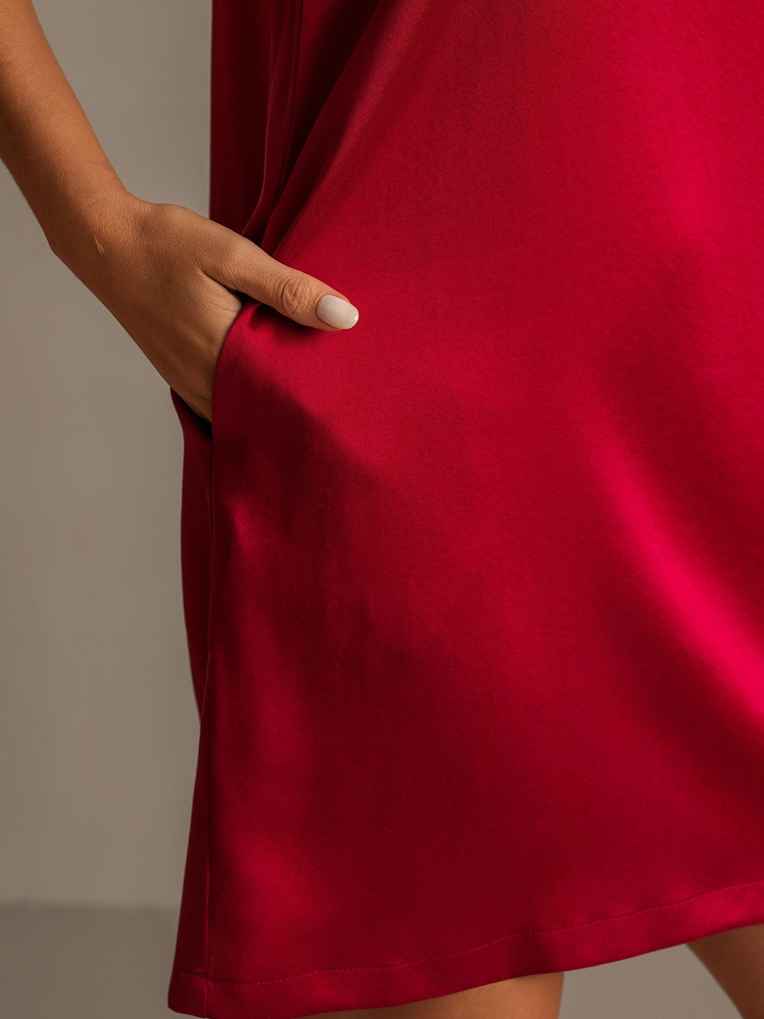 [خمر] SilkSilky-SA 19Momme الحرير Nightgown 005,