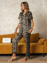 [فهد] SilkSilky-SA الحرير الخالص Womens Pajamas 004