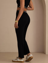 [أسود] SilkSilky-SA Womens Pants 003