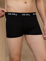 [أسود] SilkSilky-SA Mens Underwear 004