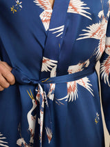 [أزرق غامق] SilkSilky-SA 19Momme Mens Robe 004
