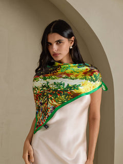 [P072] SilkSilky-SA Scarf 004