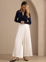 [أبيض] SilkSilky-SA Womens Pants 007