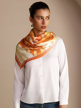 [بالون أصفر] SilkSilky-SA Scarf 003
