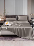 SilkSilky-SA-22Momme-الحرير-الخالص-Bedding-Set-رمادي-001