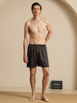 [السلسلة السوداء] SilkSilky-SA Mens Sleep Bottoms 005