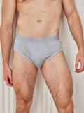 SilkSilky SA محبوك الحرير Mens Underwear رمادي 004