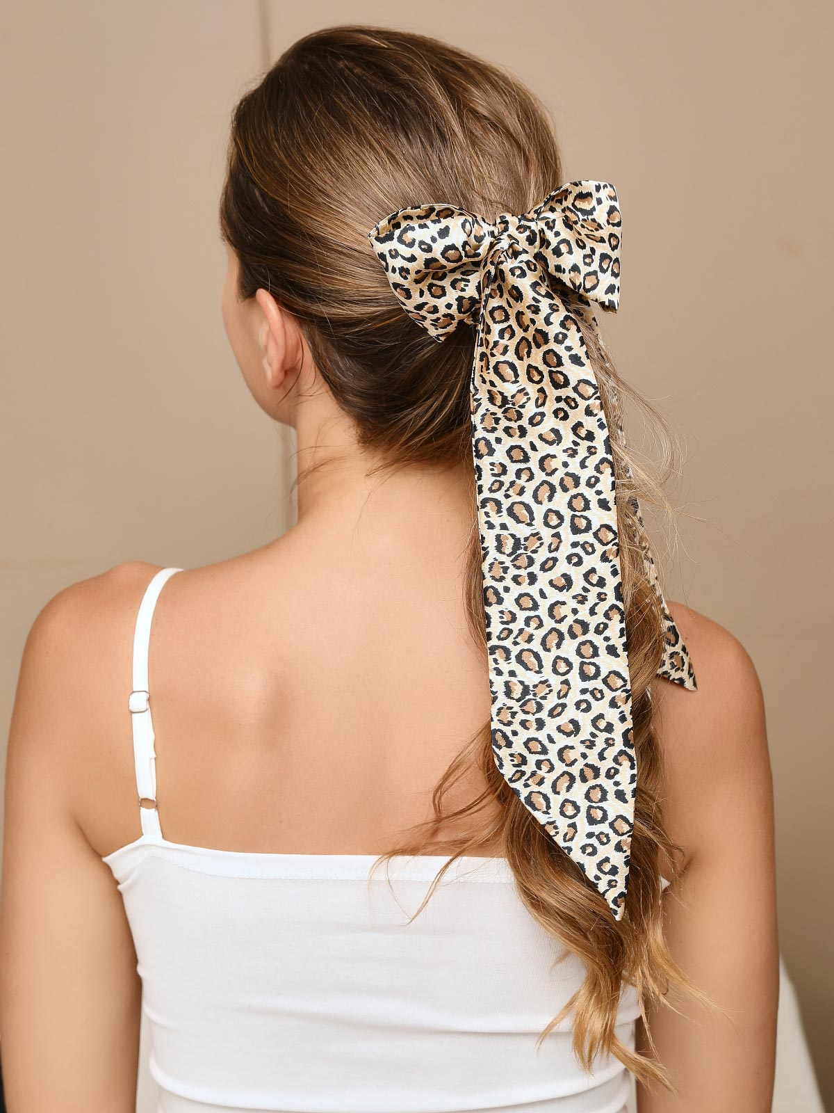 SilkSilky SA 19Momme الحرير الخالص Scrunchie فهد 004