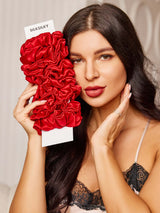 [أحمر] SilkSilky-SA ربطات شعر 001