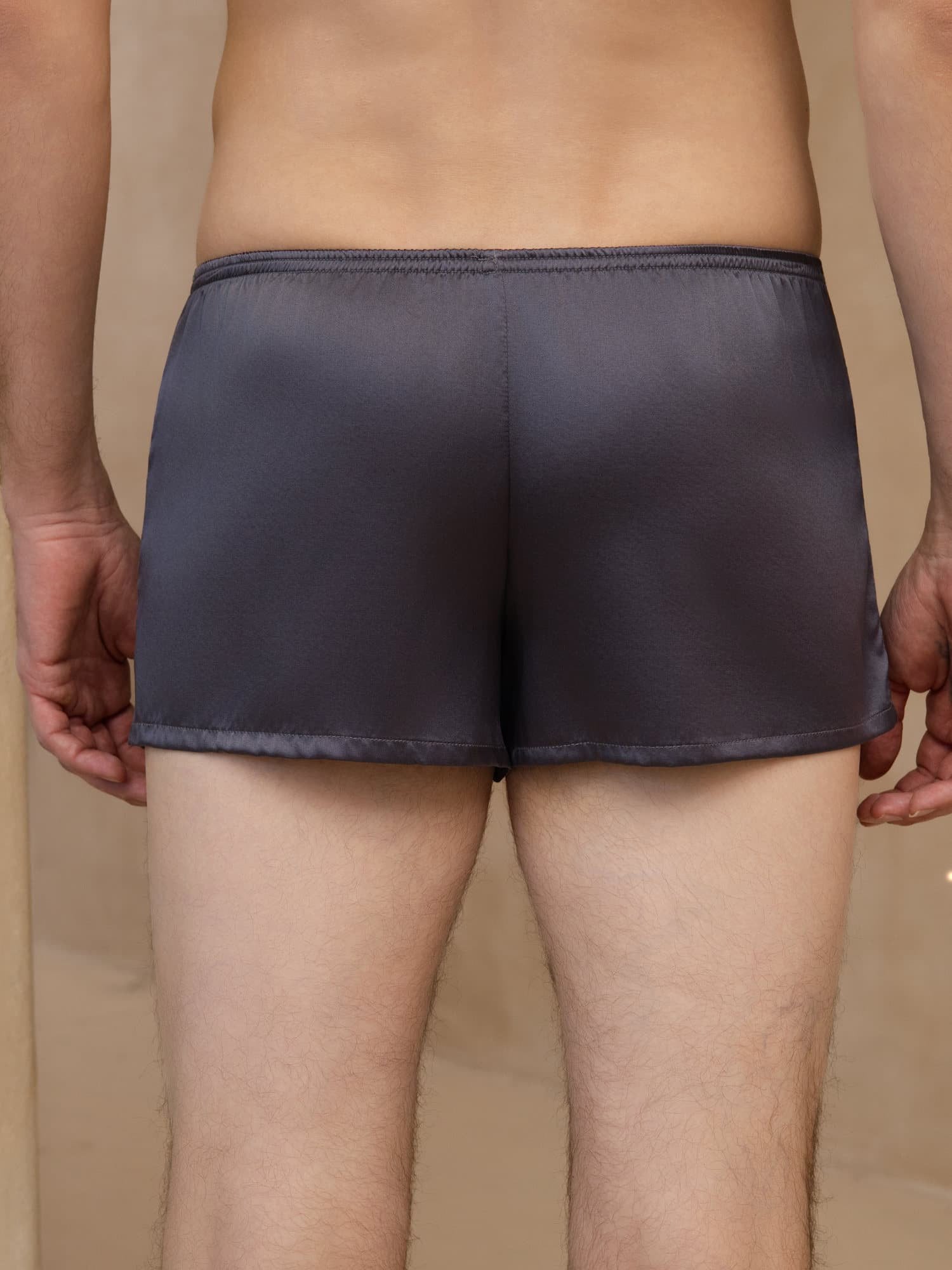 [الرمادي الداكن] SilkSilky-SA Mens Underwear 002