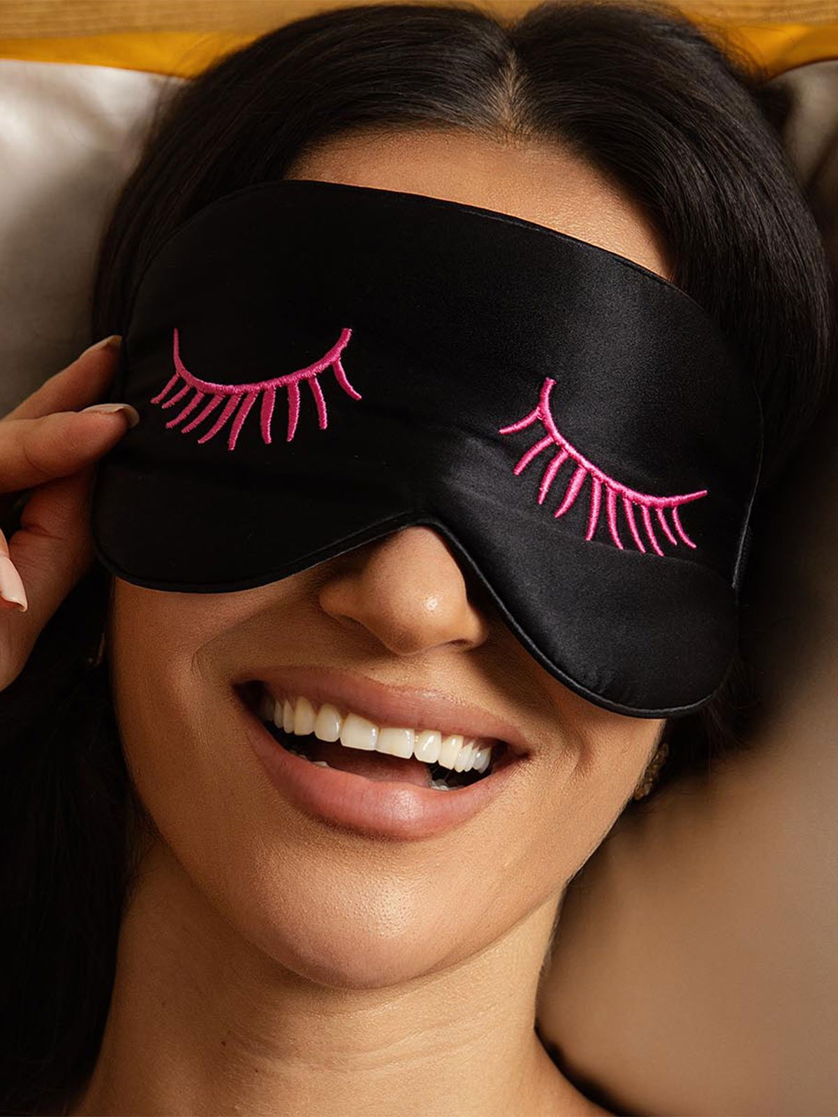 [رموشوردية] SilkSilky-SA الحرير الخالص Eye Mask 001