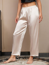 [البيج الفاتح] SilkSilky-SA Women's Sleep Shorts 003