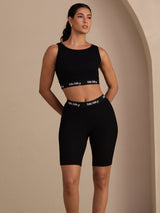 [أسود] SilkSilky-SA Womens Shorts 004