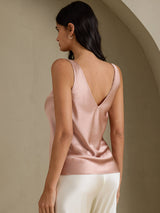 [توسكانا] SilkSilky-SA Sleeveless V Neck كامي 002
