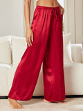 SilkSilky-SA-الحرير-الخالص-Womens-Pants-خمر-004