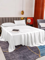 [أبيض] SilkSilky-SA 19Momme Pure Silk Bedding Set 005