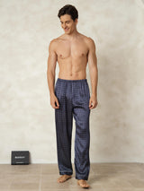 [جنكو كحلي] SilkSilky-SA Mens Sleep Bottoms 005