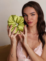 [أخضر] SilkSilky-SA ربطات شعر 003