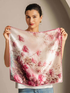 [P103] SilkSilky-SA الحرير الخالص Scarf 006,