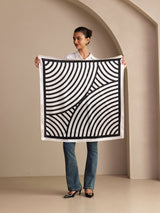 [أقواس بيضاء] SilkSilky-SA Scarf 005