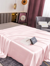 [لون القرنفل] SilkSilky-SA 19Momme غطاء السرير 001