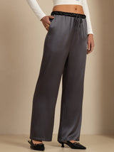 [الرمادي الداكن] SilkSilky-SA Womens Pants 004