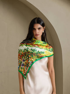 [P072] SilkSilky-SA Scarf 003