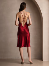 [خمر] SilkSilky-SA Sleeveless فساتين نسائية 002