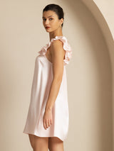 [لون القرنفل] SilkSilky-SA Sleeveless Square Neck باس النوم 003