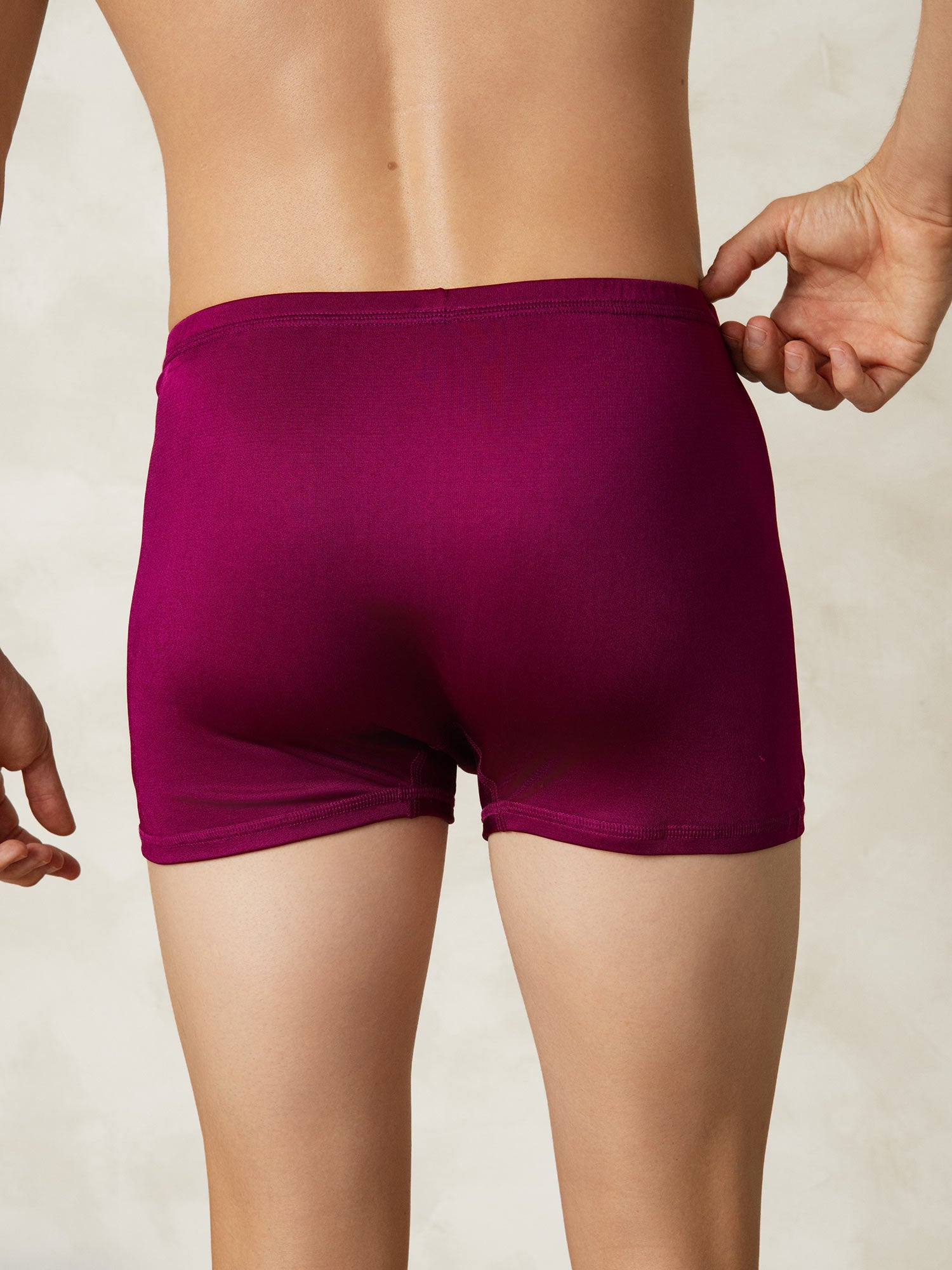 [خمر] SilkSilky-SA محبوك الحرير Mens Underwear 002