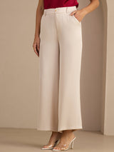 [اللون البيج] SilkSilky-SA Womens Pants 001