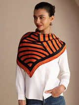 [أقواس برتقالية] SilkSilky-SA Scarf 002