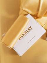 [شامبانيا] SilkSilky-SA 22Momme الحرير الخالص Pillowcase 005