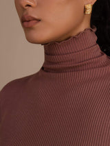 [وردي كاميو] SilkSilky-SA Long Sleeve Turtle Neck تي شيرت نسائية 006