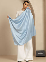 [أزرق فاتح] SilkSilky-SA وشاح 001