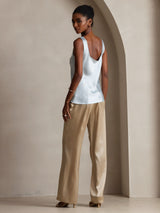 [أزرق فاتح] SilkSilky-SA Sleeveless كامي 002