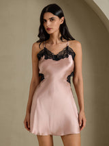 [توسكانا] SilkSilky-SA Sleeveless V Neck باس النوم 006