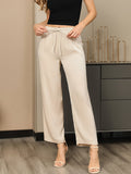 SilkSilky-SA-19Momme-محبوك-الحرير-Womens-Pants-اللون-البيج-001