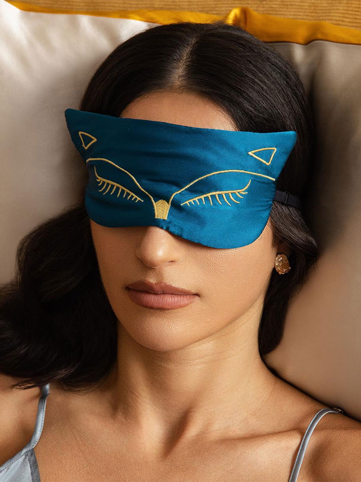 [المياهالخضراء] SilkSilky-SA الحرير الخالص Eye Mask 001