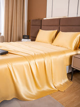 [شامبانيا] SilkSilky-SA 19Momme Pure Silk Bedding Set 003