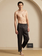 [السلسلة السوداء] SilkSilky-SA Mens Sleep Bottoms 005