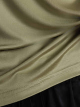 [عشبة مجففة] SilkSilky-SA Short Sleeve تي شيرت نسائية 005