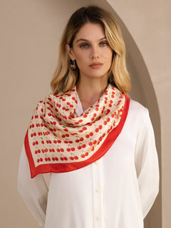 [كرز بيج] SilkSilky-SA Scarf 005