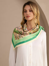 [تمساح رملي] SilkSilky-SA Scarf 003