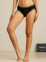[أسود] SilkSilky-SA Panty 005