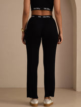 [أسود] SilkSilky-SA Womens Pants 002