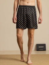 [السلسلة السوداء] SilkSilky-SA Mens Sleep Bottoms 003