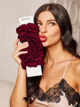 [ضارب الى الحمرة] SilkSilky-SA ربطات شعر 002